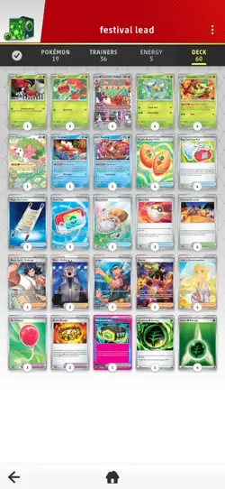 Pokemon TCG Deck - Ready To Play - Festival Lead - Inc Deck Box And Sleeves - Image 4