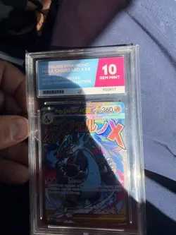 Mega Charizard X Ex 023 Black Star Promo Ace Gem Mint 10 - Image 1