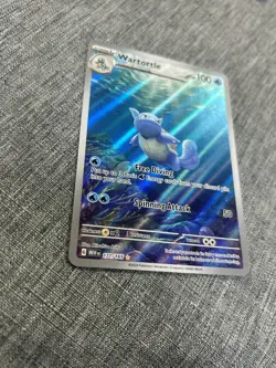 Pokemon TCG Wartortle Scarlet Violet-151 171/165 Holo Illustration Rare - Image 2