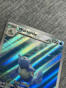 Pokemon TCG Wartortle Scarlet Violet-151 171/165 Holo Illustration Rare - Image 4