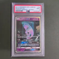 PSA 9 Mewtwo GX 78/73 - Sun & Moon - Shining Legends Pokemon Card MINT - Image 2