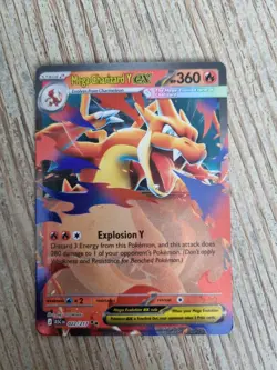 Pokemon TCG Mega Charizard Ex 022/217 Ascended Heroes Pack-fresh Mint Condition - Image 1