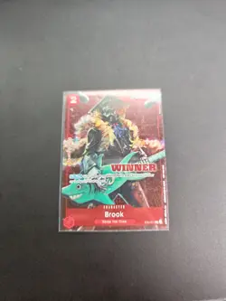 Brook Winner - ST01-011 - Vol. 4 Promo Card - English - One Piece TCG - Image 1