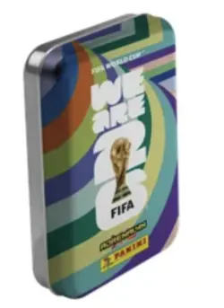 Panini Adrenalyn World Cup 2026 Small Tin + 50 Cards Including Special Random - Image 1