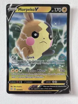 Morpeko V 037/072 - Holo V Rare - Shining Fates - Pokemon TCG - Image 1