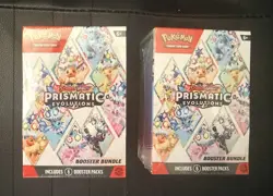 Prismatic Evolutions Booster Bundle X2 New and Sealed - Image 1