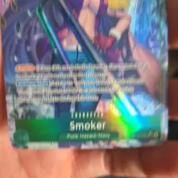 One Piece TCG - Smoker OP10-030 SR Alt Art Parallel - Royal Blood NM ENGLISH - Image 2