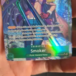 One Piece TCG - Smoker OP10-030 SR Alt Art Parallel - Royal Blood NM ENGLISH - Image 3