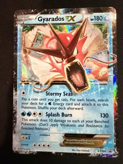 Pokemon Gyarados EX XY106 Black Star Promo Holo XY Pokemon Card - Image 1
