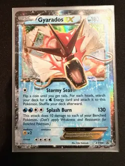 Pokemon Gyarados EX XY106 Black Star Promo Holo XY Pokemon Card - Image 2