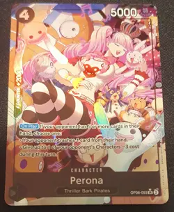 🔥 One Piece Card Game TCG - Perona OP06-093 Alt Art - English 🔥 - Image 1