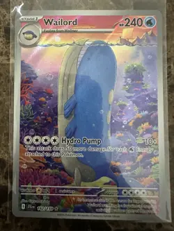 Wailord 162/159 Journey Together Pokemon Card - Image 2