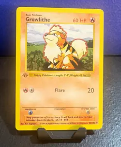 Pokemon Base Set TCG 1st Edition Shadowless Base Set 3 Card Lot. - Image 2
