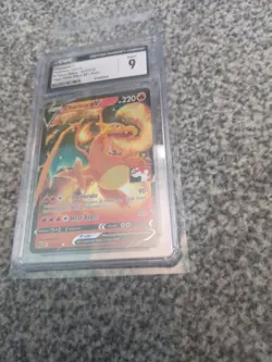Charizard V 017/172 Play Pokemon Prize Pack Series 2 Stamped Promo Card CGC 9 - Image 1