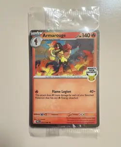 🔥 Armarouge Pokemon Best Buy Promo Card 2026 Pitch Black - Image 1