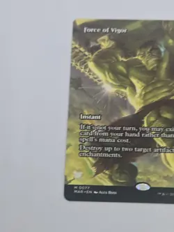 Force of Vigor Borderless 77 Marvel Universe Eternal Legal Magic the Gathering - Image 2