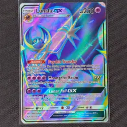 Lunala GX - 141/149 - Ultra Rare - Sun & Moon - Pokemon Card - MP - Image 1