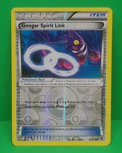 Pokemon Gengar Spirit Link 95/119 Reverse Holo XY Phantom Forces - Image 1