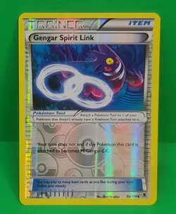 Pokemon Gengar Spirit Link 95/119 Reverse Holo XY Phantom Forces - Image 3