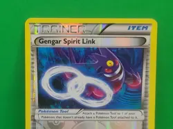 Pokemon Gengar Spirit Link 95/119 Reverse Holo XY Phantom Forces - Image 4