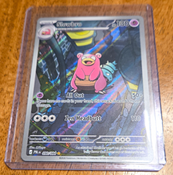 Slowbro 090/084 Illustration Rare Holo Full Art Paldea Evolved EN 2023 - Image 1