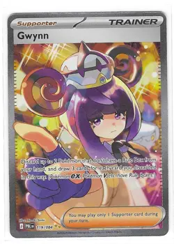 Gwynn 119/084 Pokemon Pitch Black Holo SIR Illustration Rare NM-MINT - Image 1