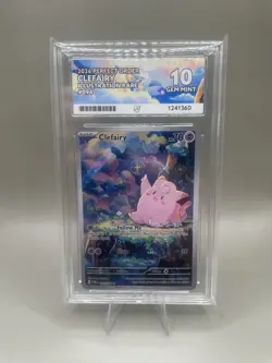 Pokemon TCG Clefairy 094/088 Full Art Perfect Order Ace 10 - Image 1