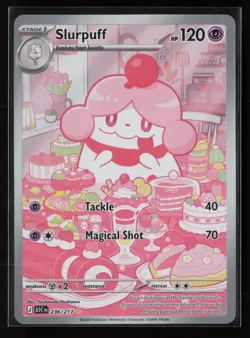 Slurpuff 236/217 Illustration Rare Ascended Heroes Pokemon Holo - Image 1