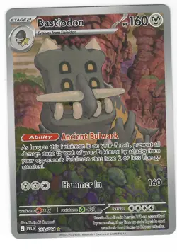 Pokemon TCG: Bastiodon (Illustration Rare) - 93/84 - ME: Pitch Black - NM - Image 1
