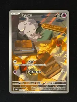 Pokemon Espurr 095/088 Me03: Perfect Order Holo (NM Pack Fresh) - Image 1