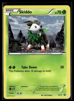 Skiddo XY11 XY Black Star Promos Promo Pokemon - Image 1