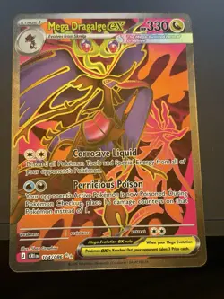Mega Dragalge EX Chaos Rising #104/086 Holofoil English Pokemon TCG - Image 1