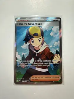 Ethan's Adventure 221/182 Ultra Rare Destined Rivals Pokemon TCG - Image 1