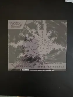 Pitch Black POKEMON CENTER PKC Elite Trainer Box ETB (In Hand) - Image 1
