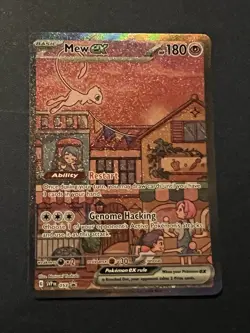 Mew ex 053 Black Star Promo 151 Ultra-Premium Collection Pokemon Card - Image 1