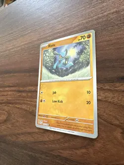 Riolu 112/198 Common Scarlet & Violet Pokemon Reverse Holo Near Mint - Image 4