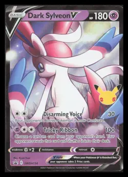 Dark Sylveon V Promo SWSH: Sword & Shield Promo Cards SWSH134 NM - Image 1