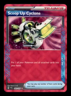 SCOOP UP CYCLONE 128/131 HOLO ACE SPEC RARE PRISMATIC EVOLUTIONS NM/M - Image 1
