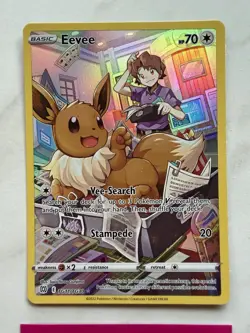 Eevee TG11/TG30 Brilliant Stars Trainer Gallery Holo UR Eng HP 70 2022 - Image 1