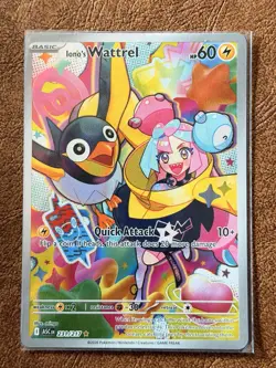 Ascended Heroes Pokemon Iono’s Wattrel 231/217 English Near Mint Pokemon Ionos - Image 1