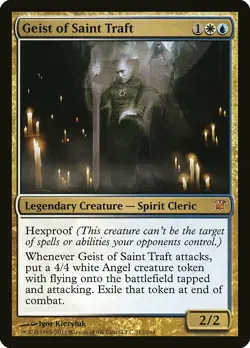 Geist of Saint Traft Innistrad NM White Blue Mythic Rare MAGIC CARD ABUGames - Image 1