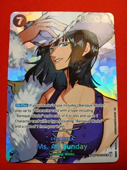 Ms. All Sunday (SP) OP14-084 One Piece CCG NM (Pack Fresh) OP 16 CLEAN! - Image 1