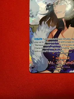 Ms. All Sunday (SP) OP14-084 One Piece CCG NM (Pack Fresh) OP 16 CLEAN! - Image 2