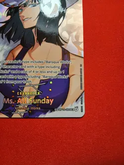Ms. All Sunday (SP) OP14-084 One Piece CCG NM (Pack Fresh) OP 16 CLEAN! - Image 4