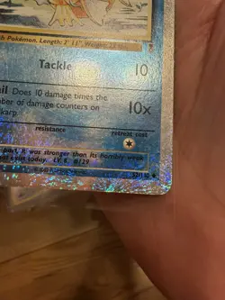 2002 POKEMON LEGENDARY COLLECTION 52/110 MAGIKARP REVERSE HOLO ENGLISH - Image 2