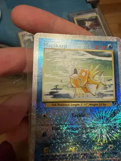 2002 POKEMON LEGENDARY COLLECTION 52/110 MAGIKARP REVERSE HOLO ENGLISH - Image 4
