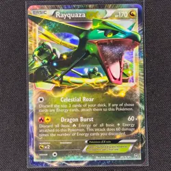 Rayquaza EX - 85/124 - Ultra Rare - Dragons Exalted - Pokemon Card - MP - Image 1