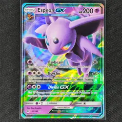 Espeon GX - 61/149 - Ultra Rare - Sun & Moon - Pokemon Card - MP - Image 1