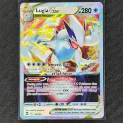 Lugia VSTAR - 139/195 - Ultra Rare - Silver Tempest - Pokemon Card - MP - Image 1