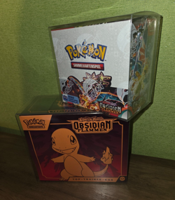 Pokemon Obsidian Flammen 36er Booster Display + Top Trainer Box DE NEU & OVP - Image 2
